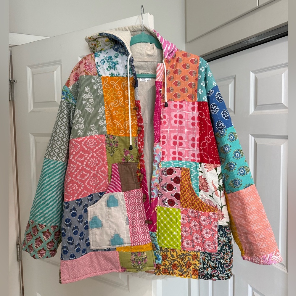 Ashley Taylor Patchwork Jacket One Size - NEW
